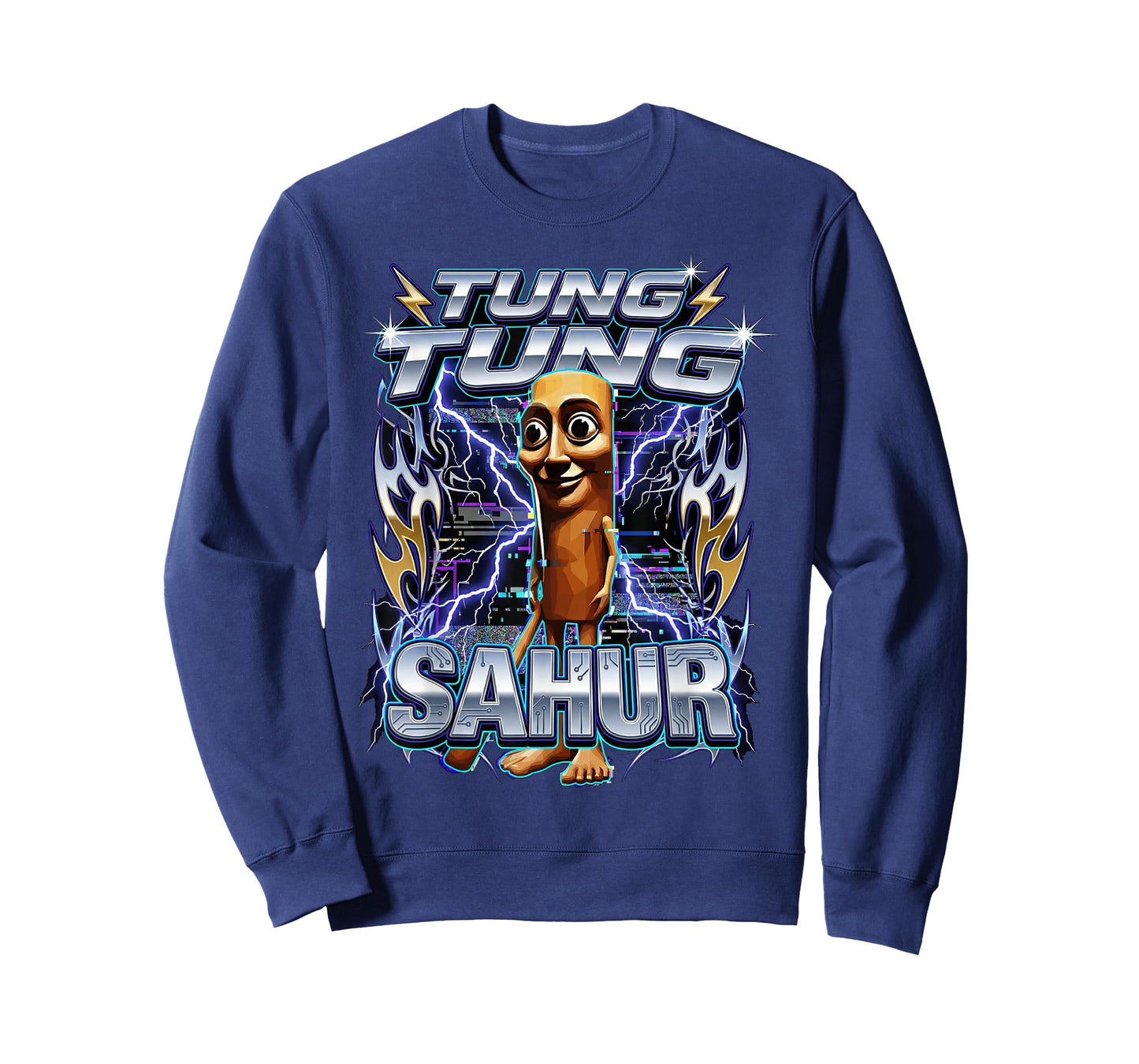 Funny Italian Brainrot Tung Tung Tung Sahur T-Shirt
