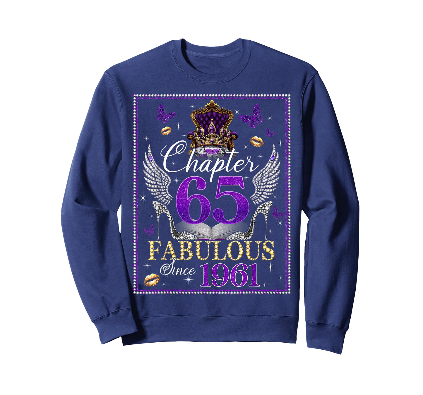 Chapter 65 Fabulous Since 1961 65th Birthday Women Girls T-Shirt
