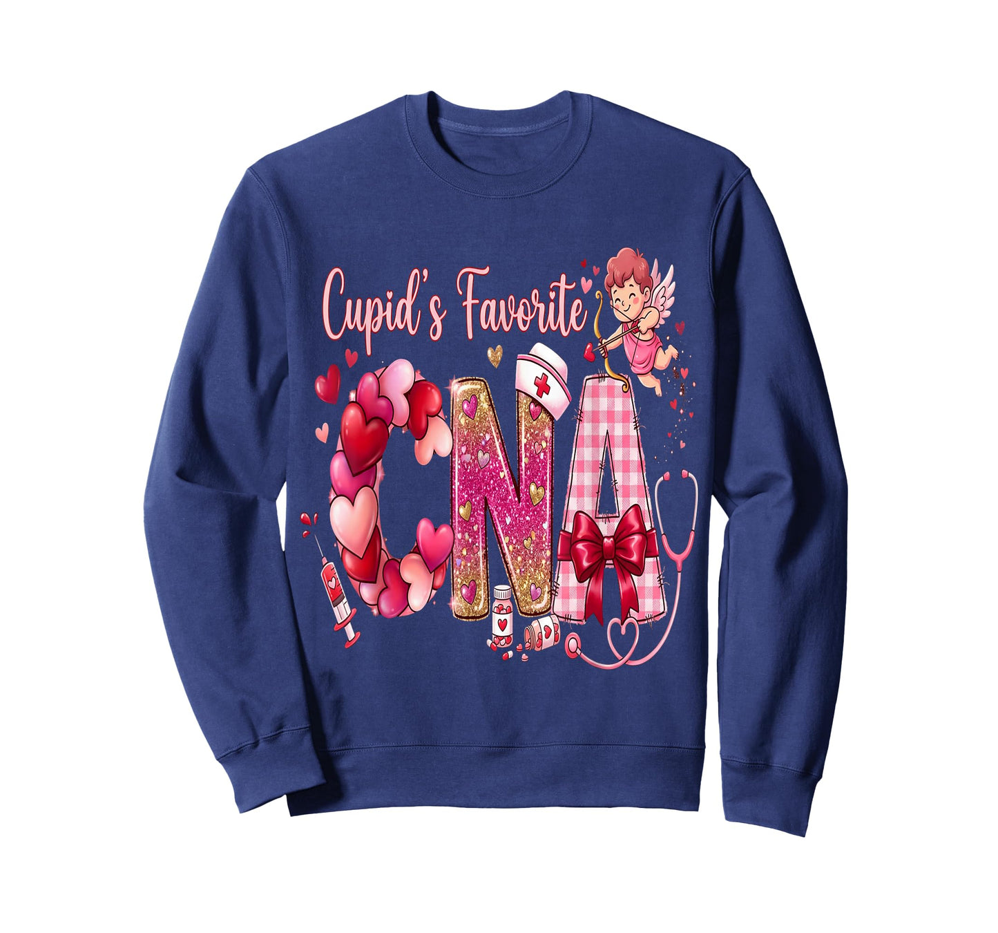Certified Nursing Assistant Cupid's Favorite CNA Valentines T-Shirt