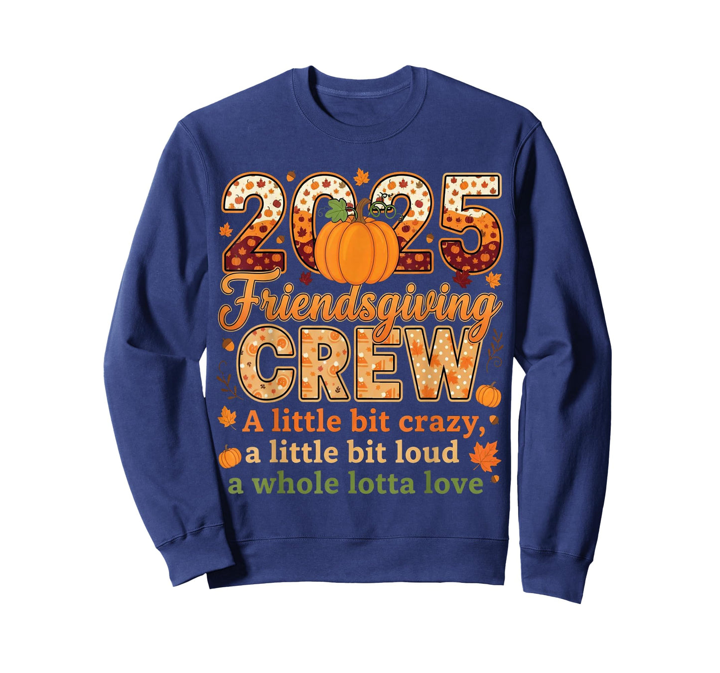 Squad Turkey Friends Thanksgiving 2025 Friendsgiving Crew T-Shirt