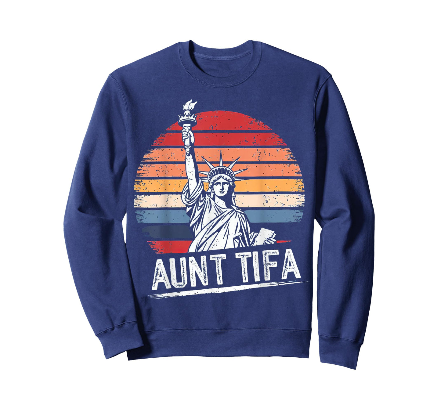 Funny Aunt Tifa Meme Retro Vintage T-Shirt