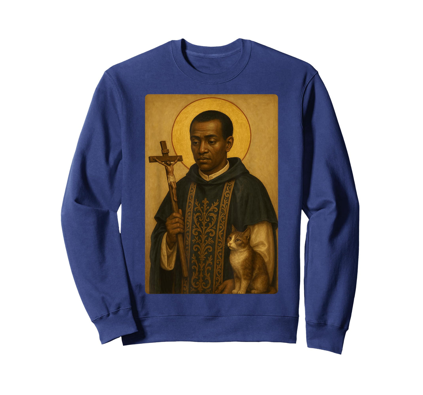 Holy Catholic Icon of St. Martin de Porres T-Shirt
