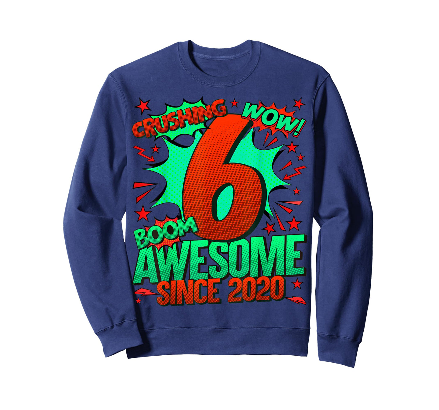 6 Year Old Gifts for Boys 6th Birthday Boy 6 Year Old Boy T-Shirt
