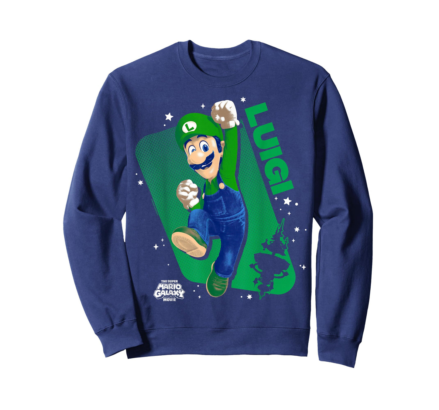 The Super Mario Galaxy Movie Luigi Galactic Jump T-Shirt