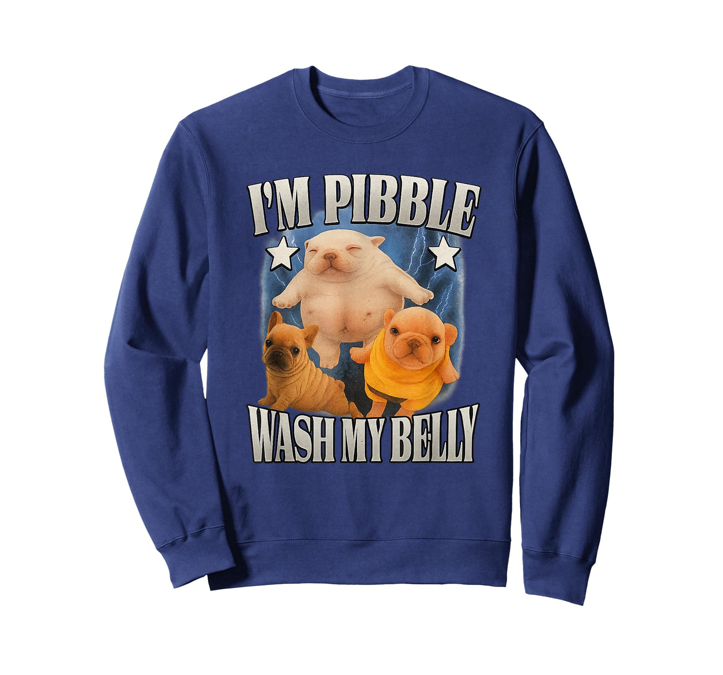 Silly Meme pibble Meme wash My Belly Clean My Belly Meme T-Shirt