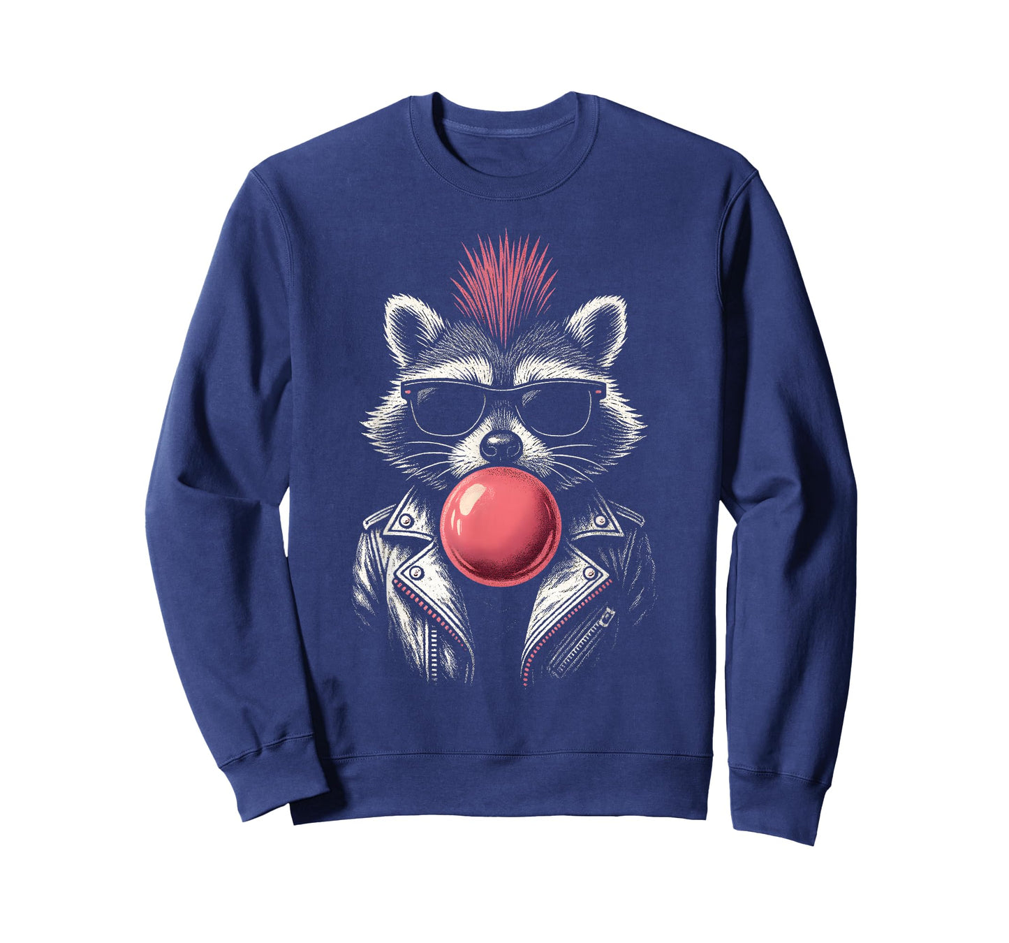 Raccoon Rock Music Men Women Kids Funny Raccoon T-Shirt