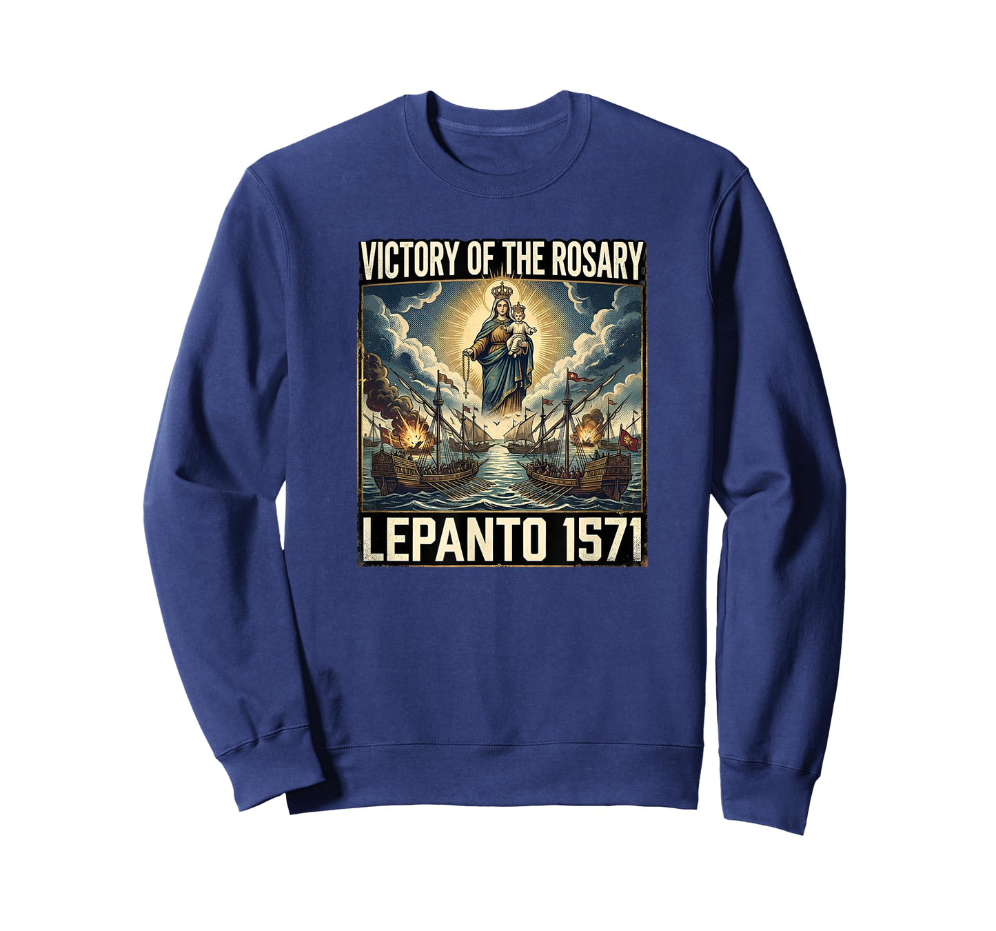 Catholic Lepanto Battle Flag 1571 Crusader T-Shirt