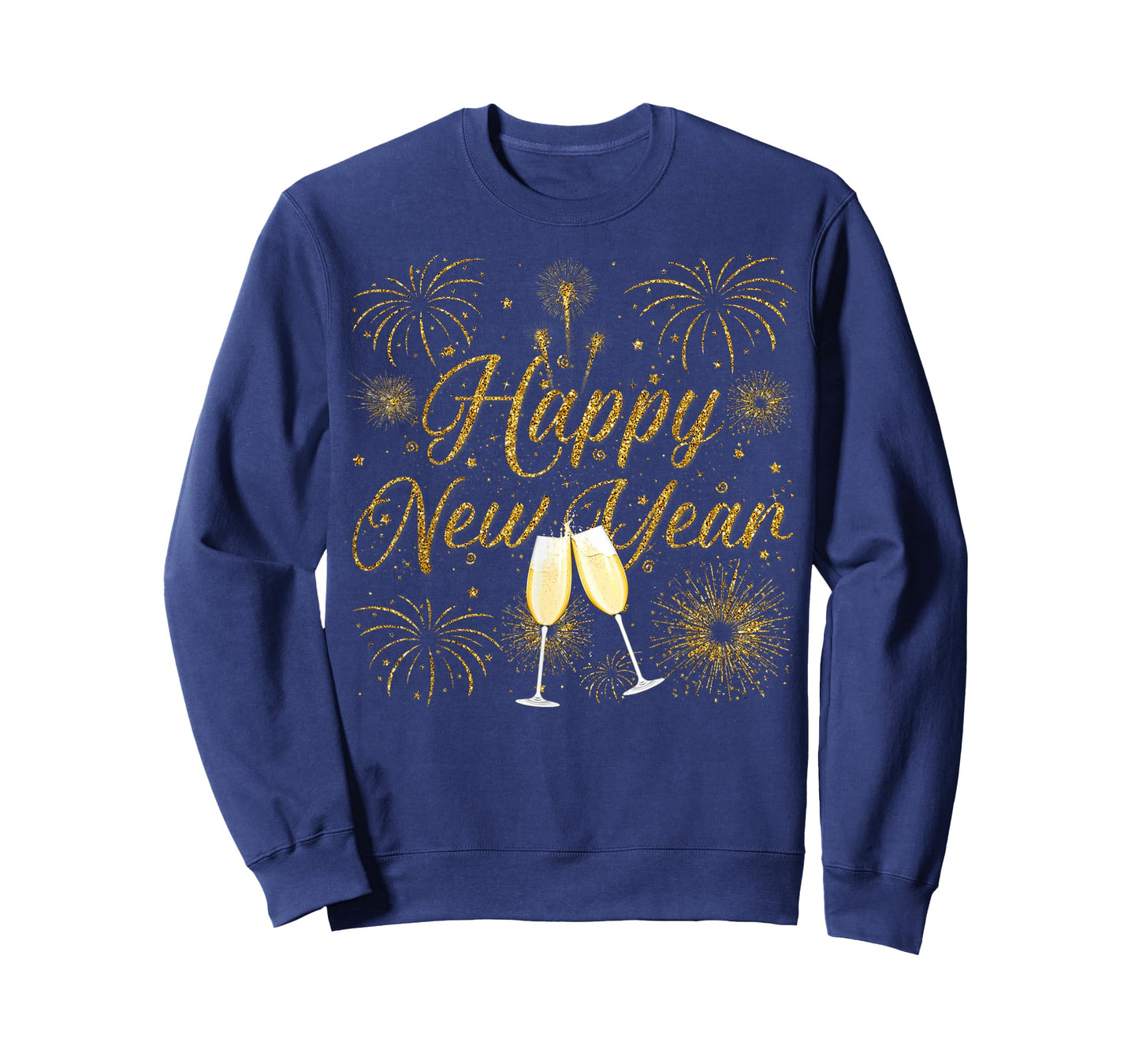 Happy New Year 2026 New Years Eve Party Countdown Fireworks T-Shirt