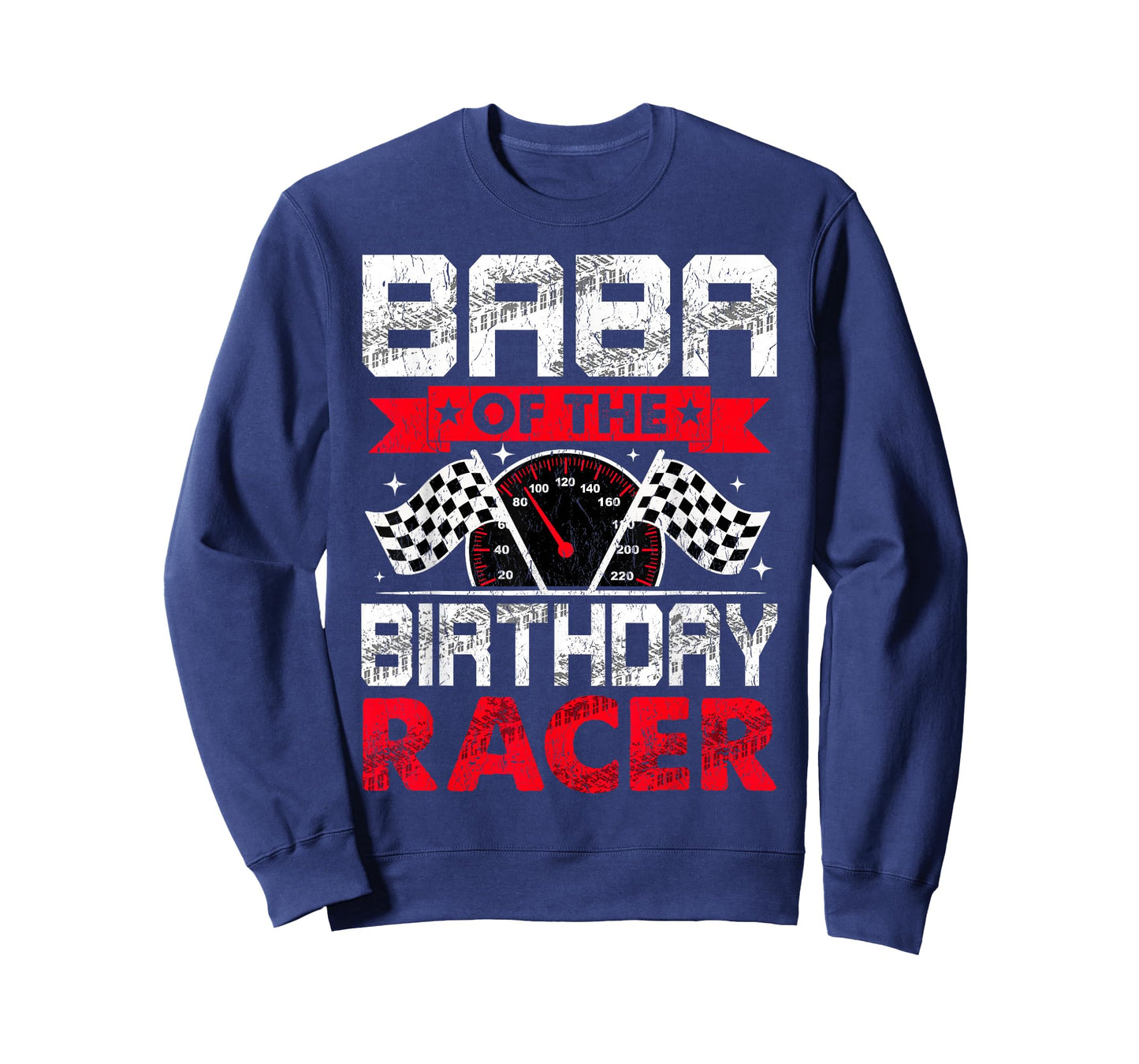 Baba of The Birthday Racer Bday Racing Car Family T-Shirt