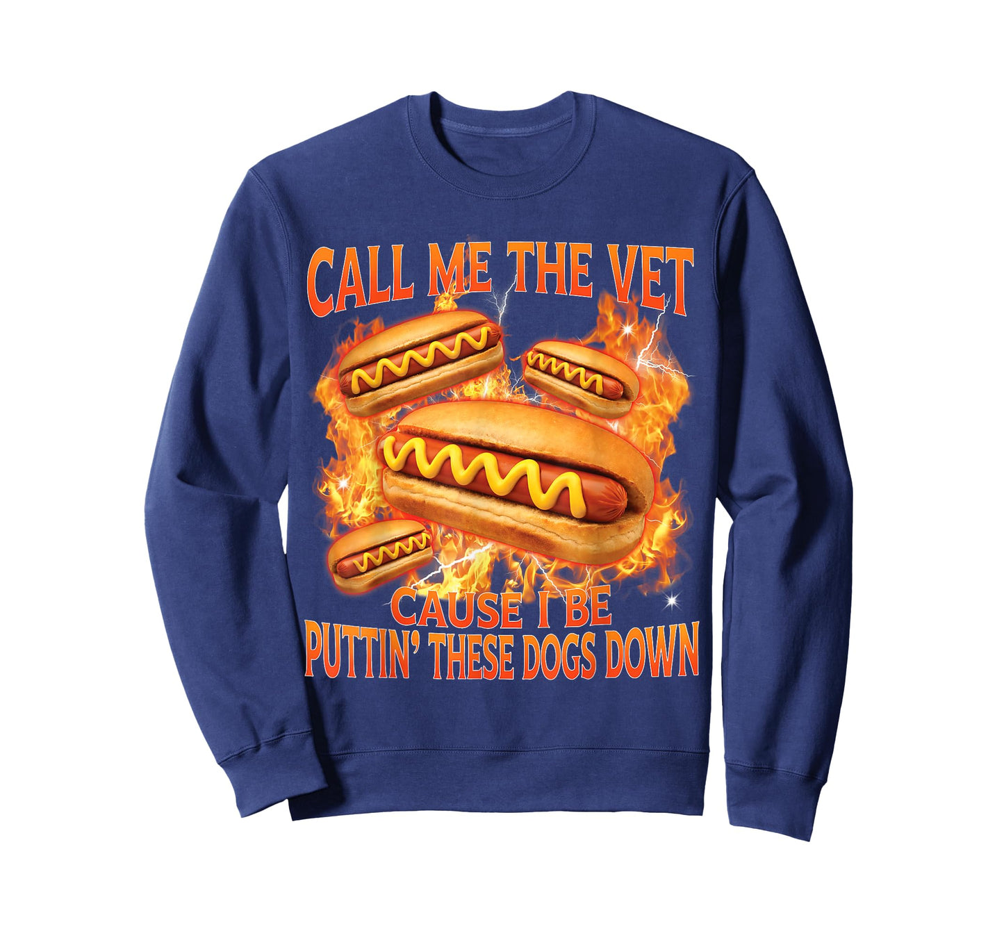 Call Me The Vet Cause I Be Funny Hot Dog Meme Hard Bootleg T-Shirt