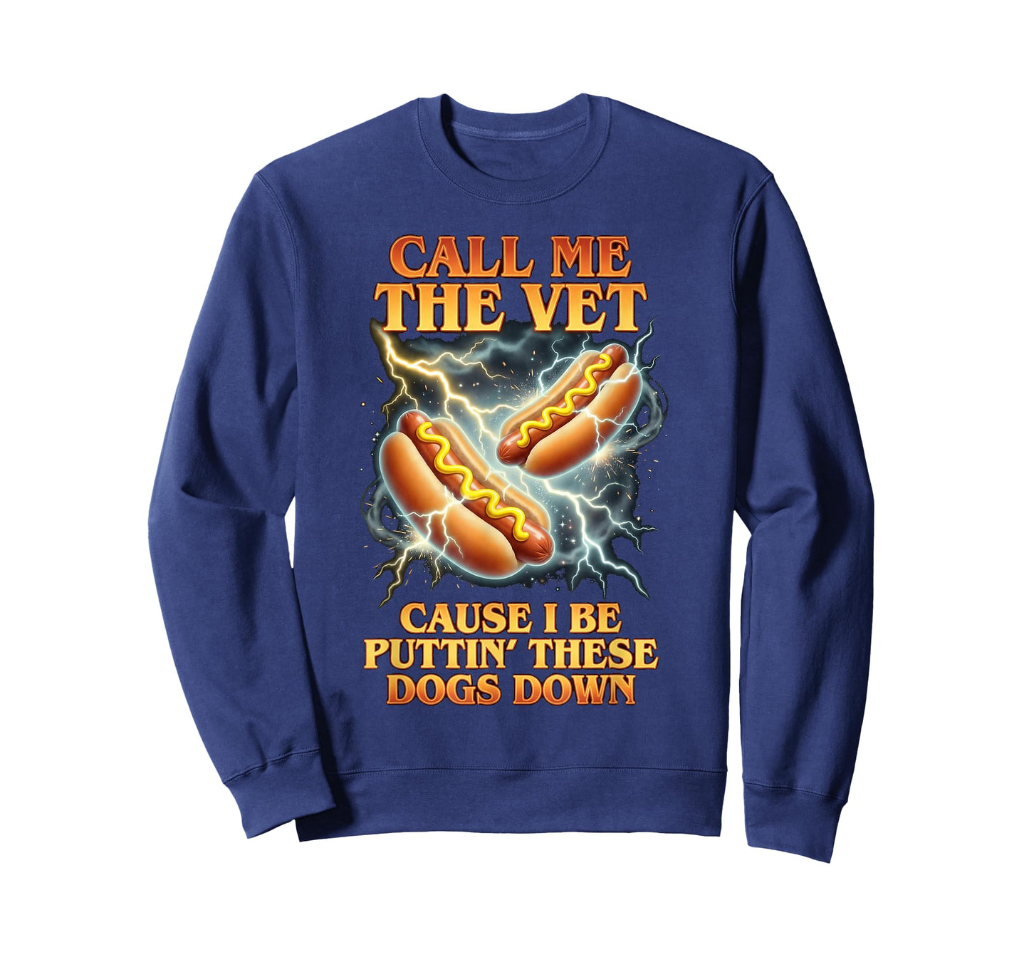 Dogs Down Hot Dog Eater T-Shirt