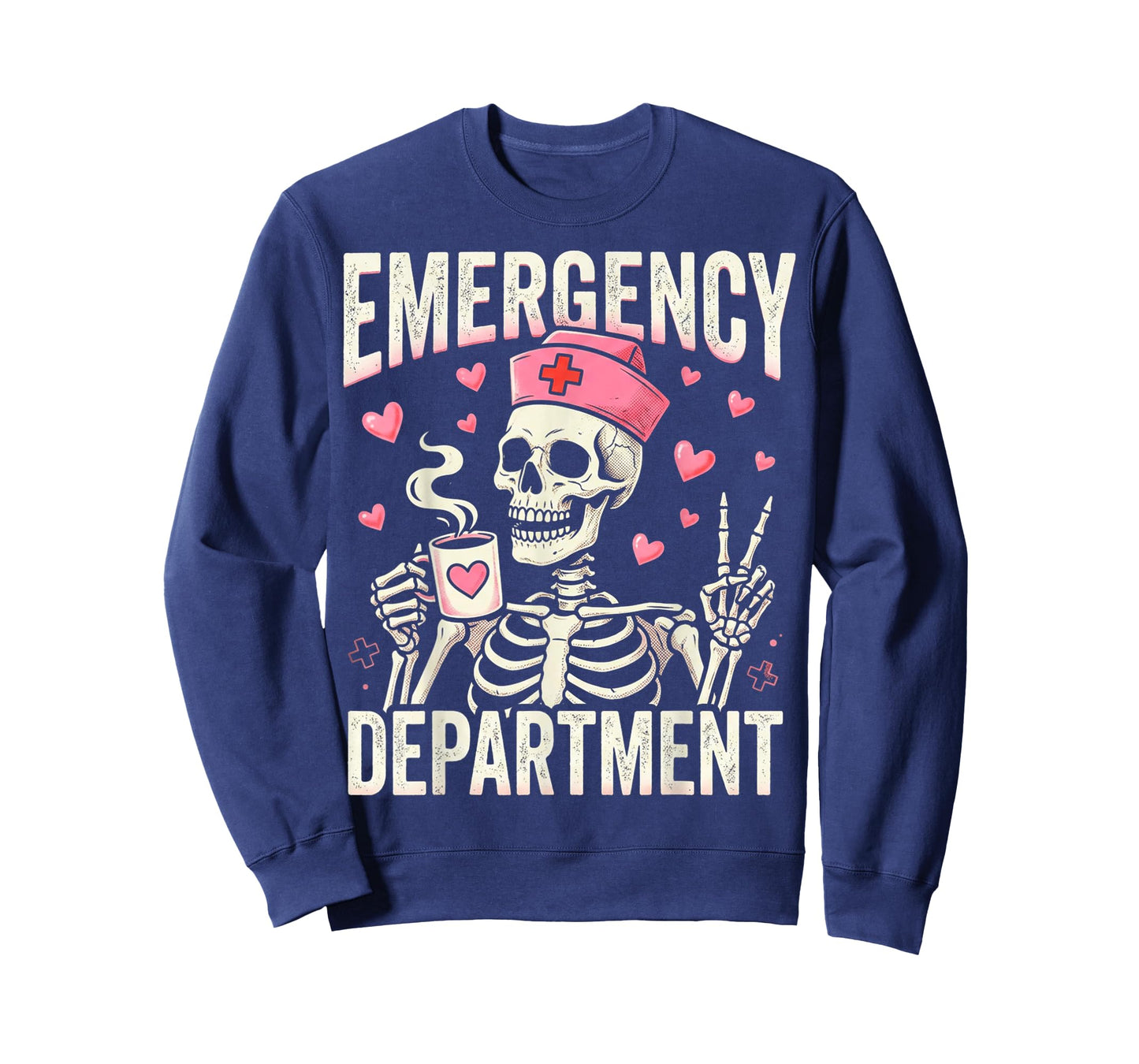 Cute Emergency Department Valentine ER Valentines Nurse T-Shirt