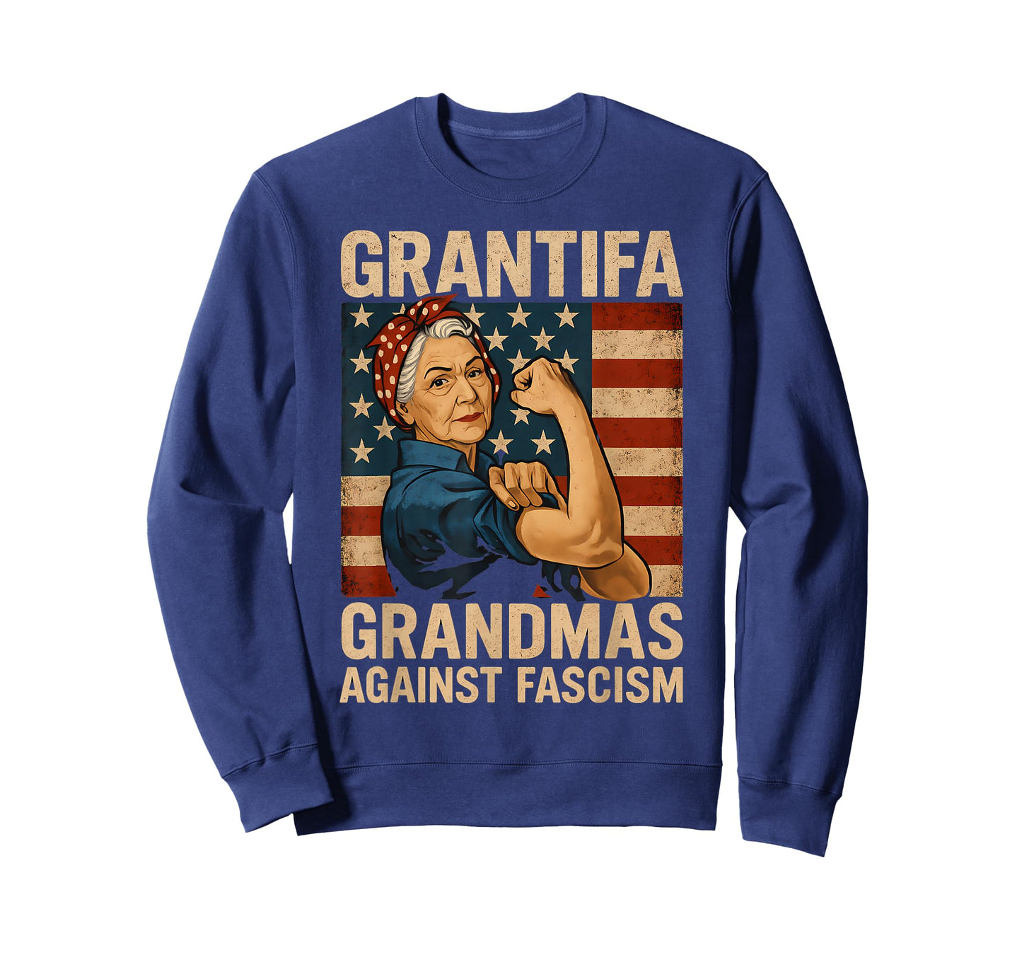 Grantifa Grandmas Against Fascism Feminist Political T-Shirt