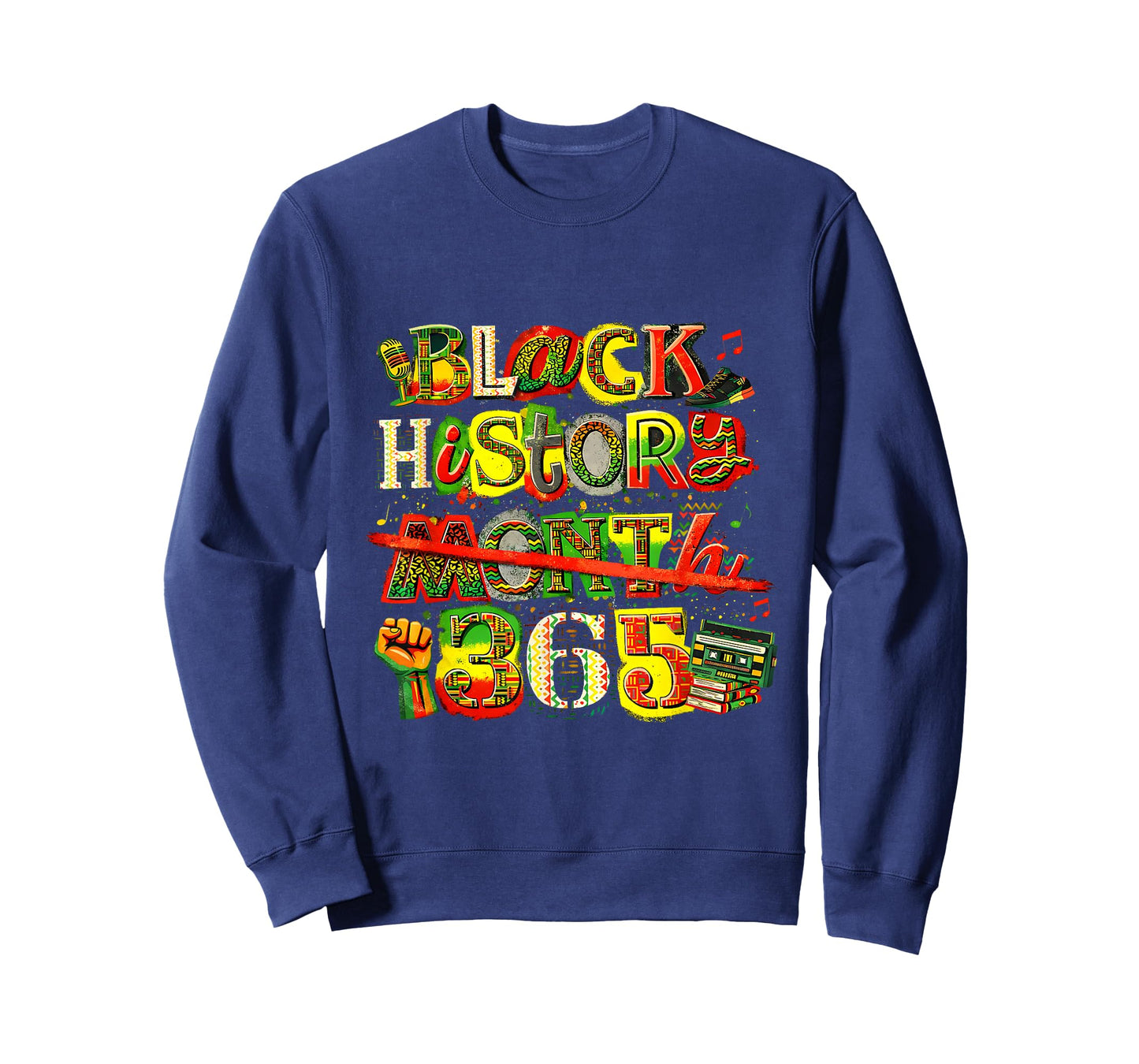 Black History Month 365 Retro Cultural Pride T-Shirt