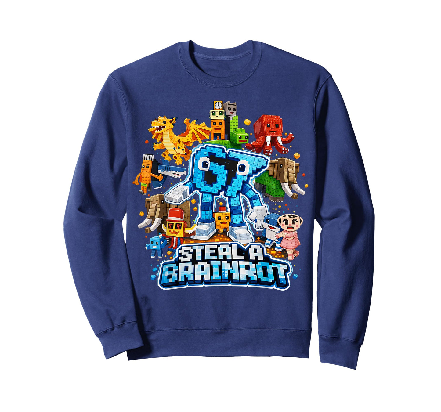 Six Seven 67 Steal a Brainrot Meme Funny for Kids Boys Gifts T-Shirt