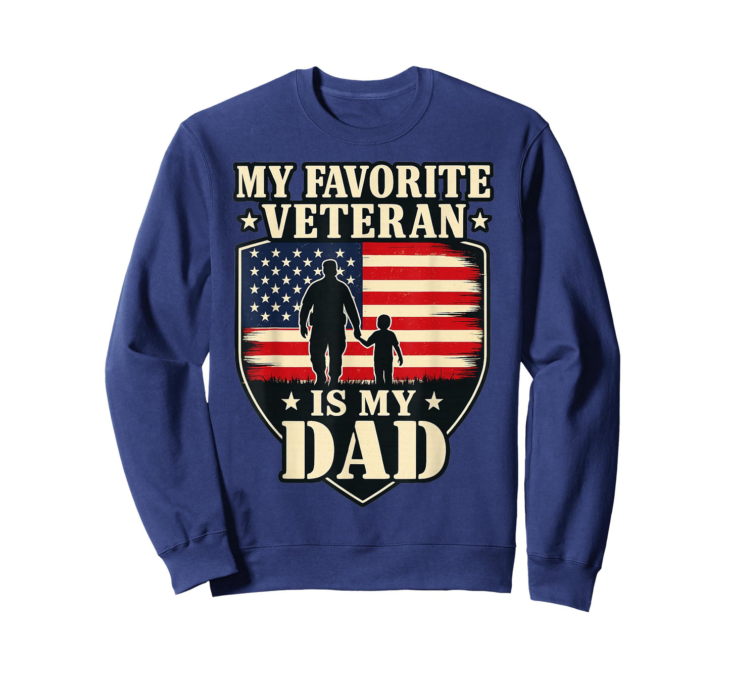 Veterans Day My Favorite Veteran is My Father Proud Kids T-Shirt