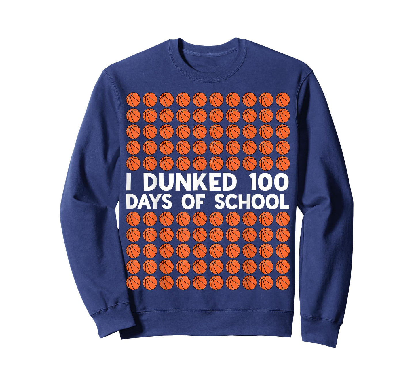 I Dunked 100 Days of School Basketball 100th Day Kids Boys T-Shirt