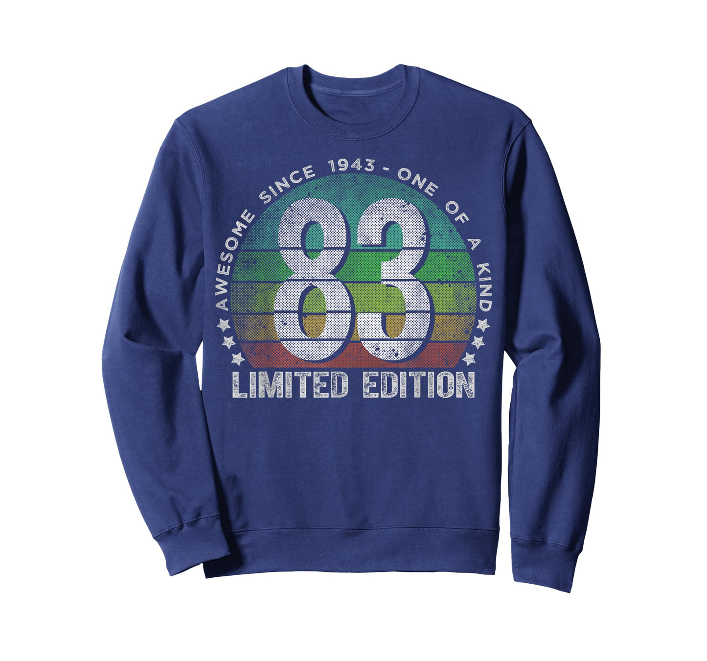 83 Year Old Gifts Vintage 1943 Limited Edition 83rd Birthday T-Shirt