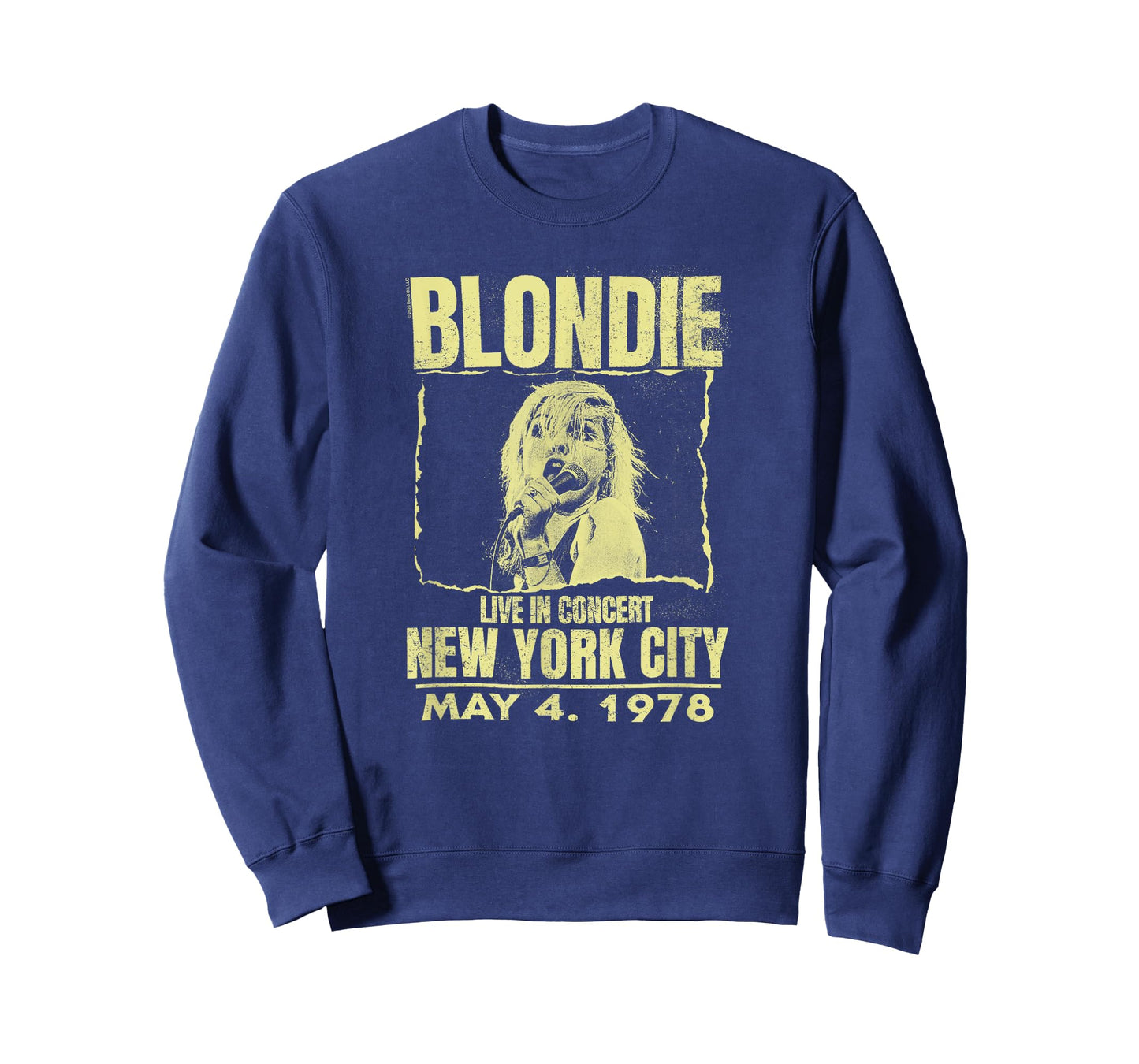 Blondie Live Concert Poster New York 1978 Vintage Band T-Shirt