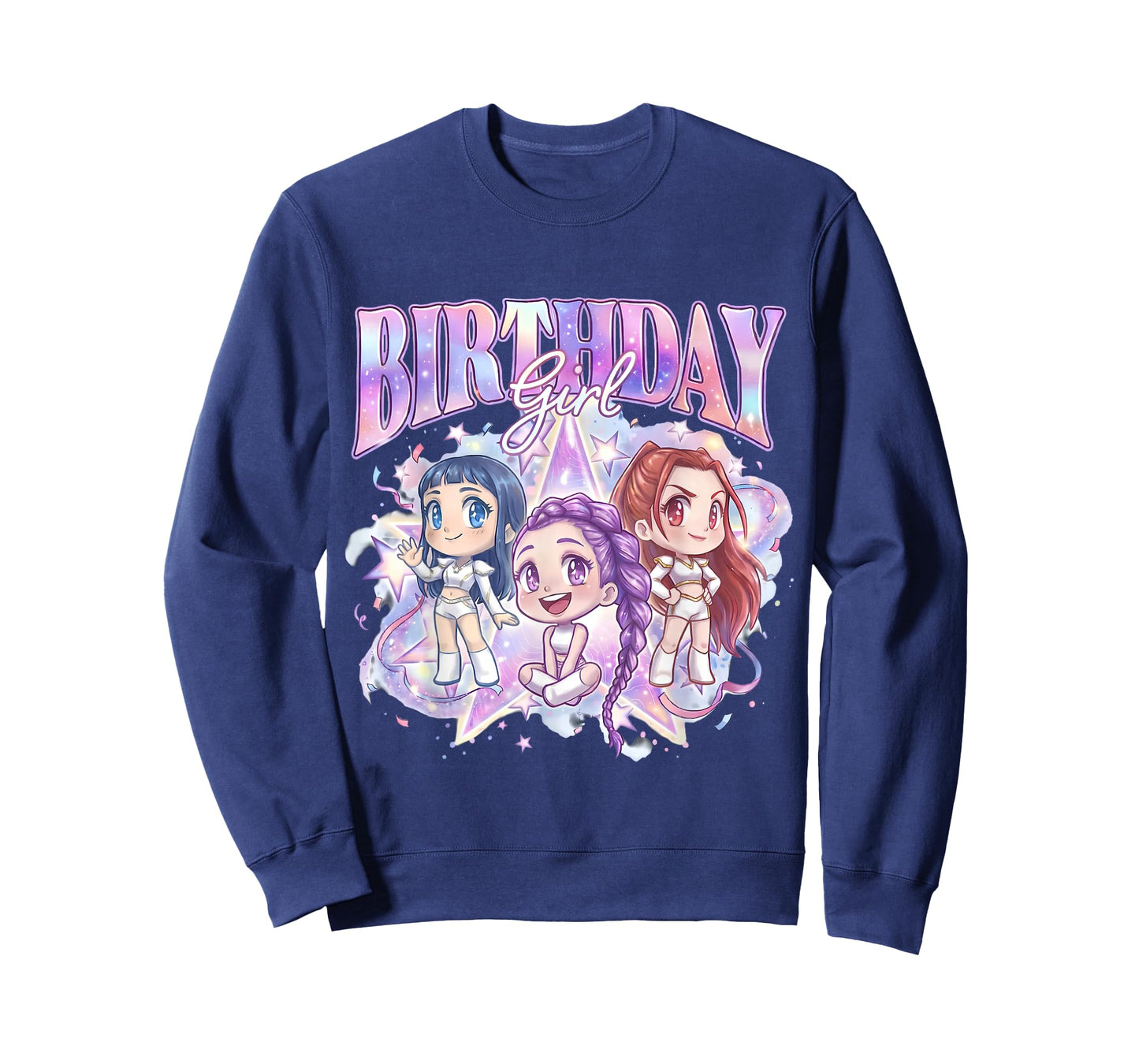 It's My Birthday Cute Chibi Kpop Funny Birthday Girl Korean T-Shirt