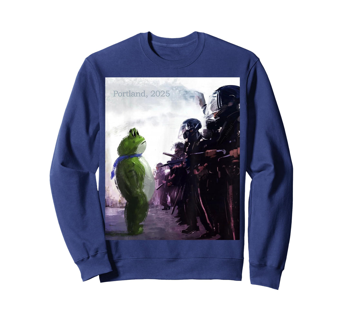Portland Frog Protest Portland 2025 for Men Women Kids T-Shirt