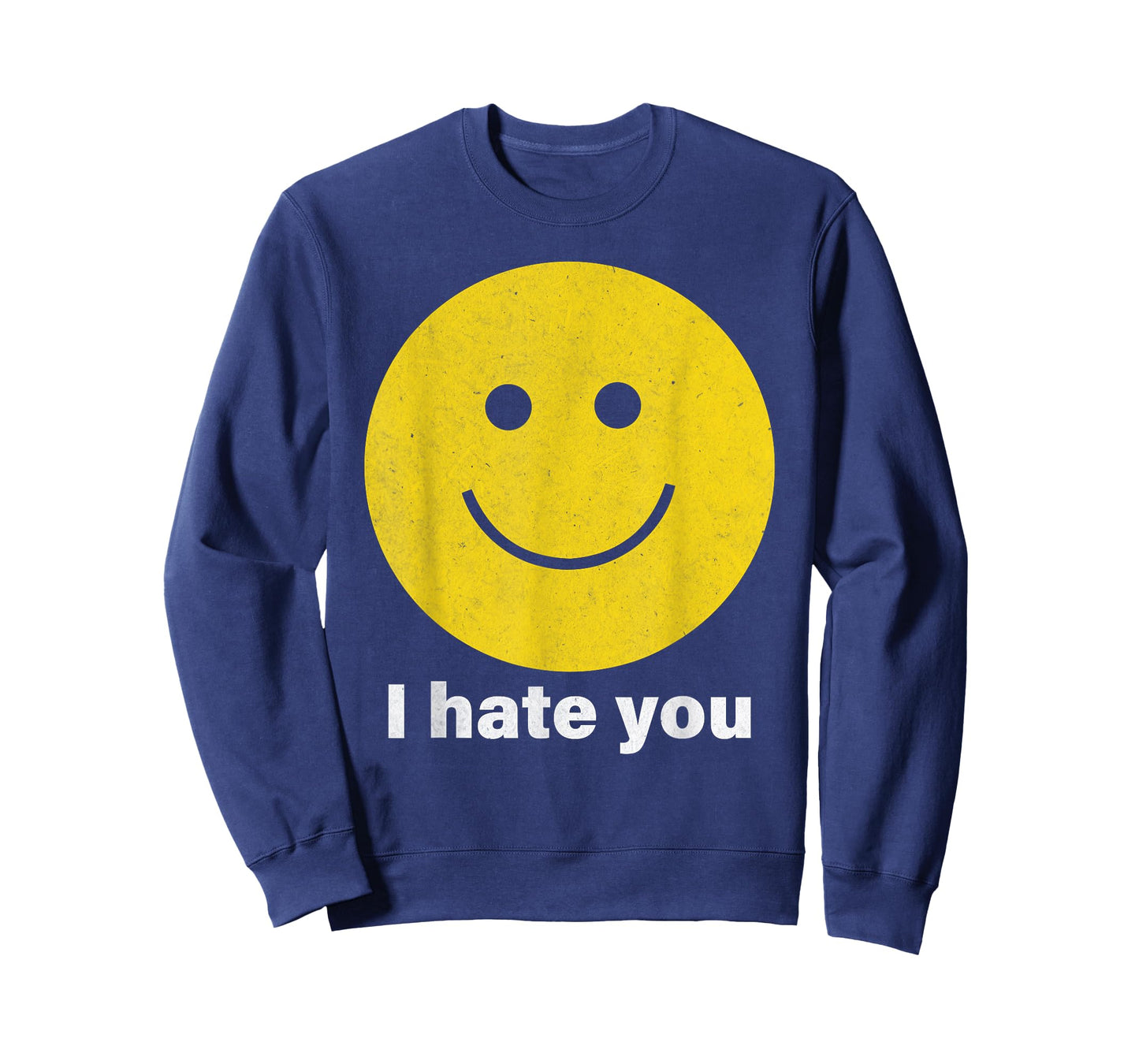 I Hate You Smile Face T-Shirt