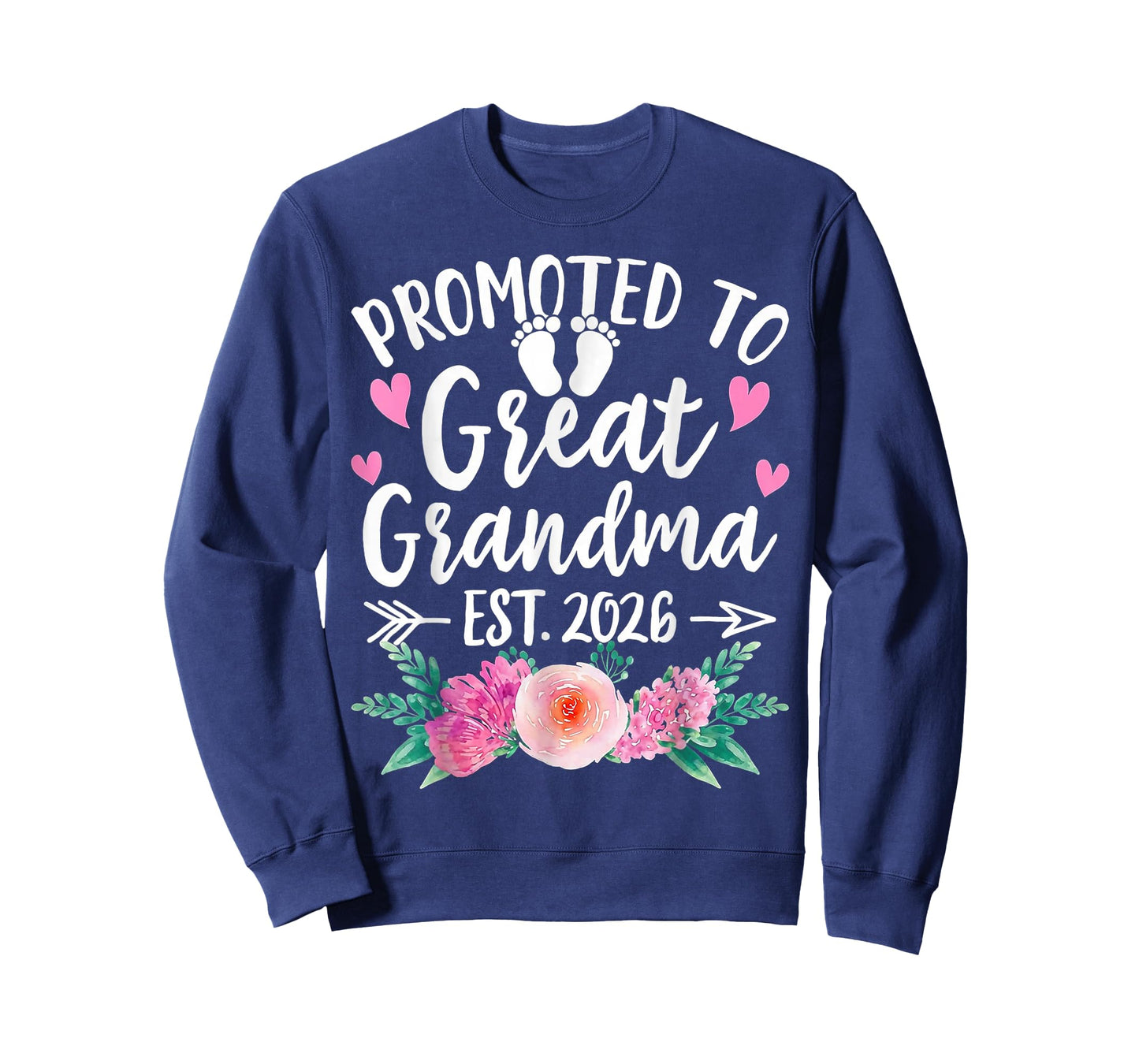 Promoted to Great Grandma 2026 T-Shirt