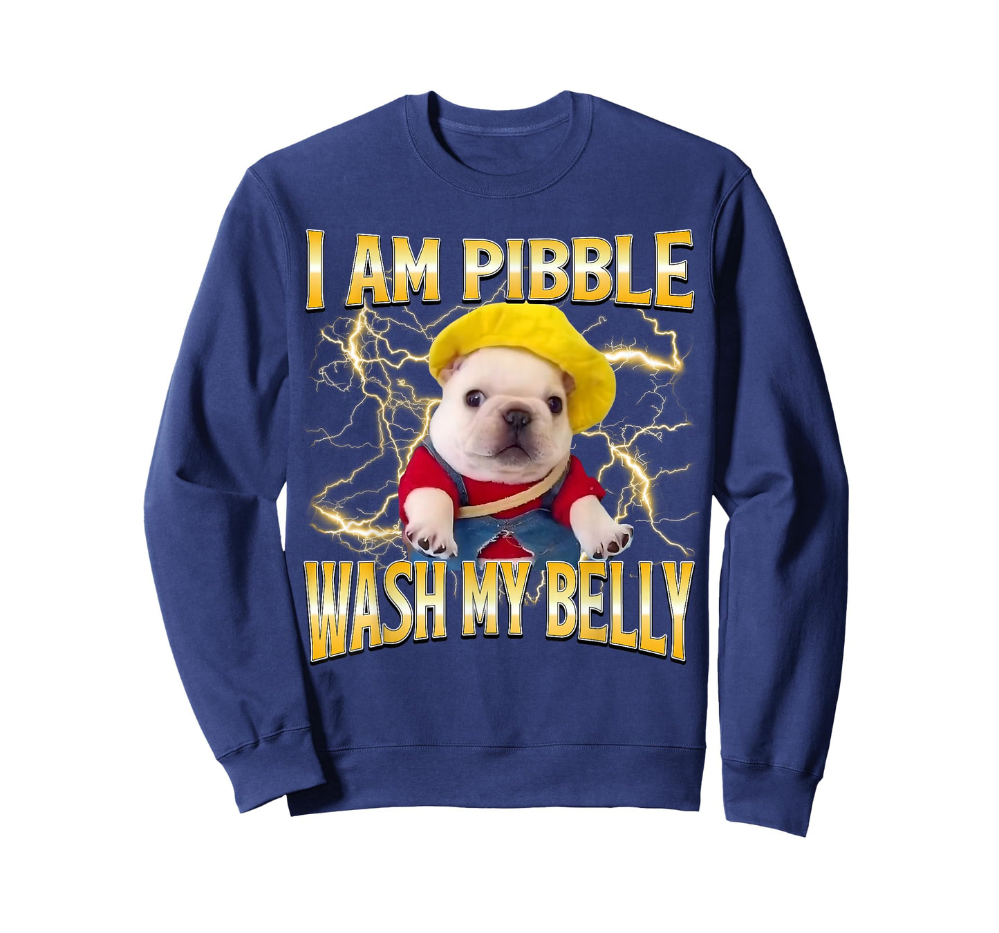 Funny Meme Bootleg I am Pibble Dog Puppy Wash My Belly T-Shirt