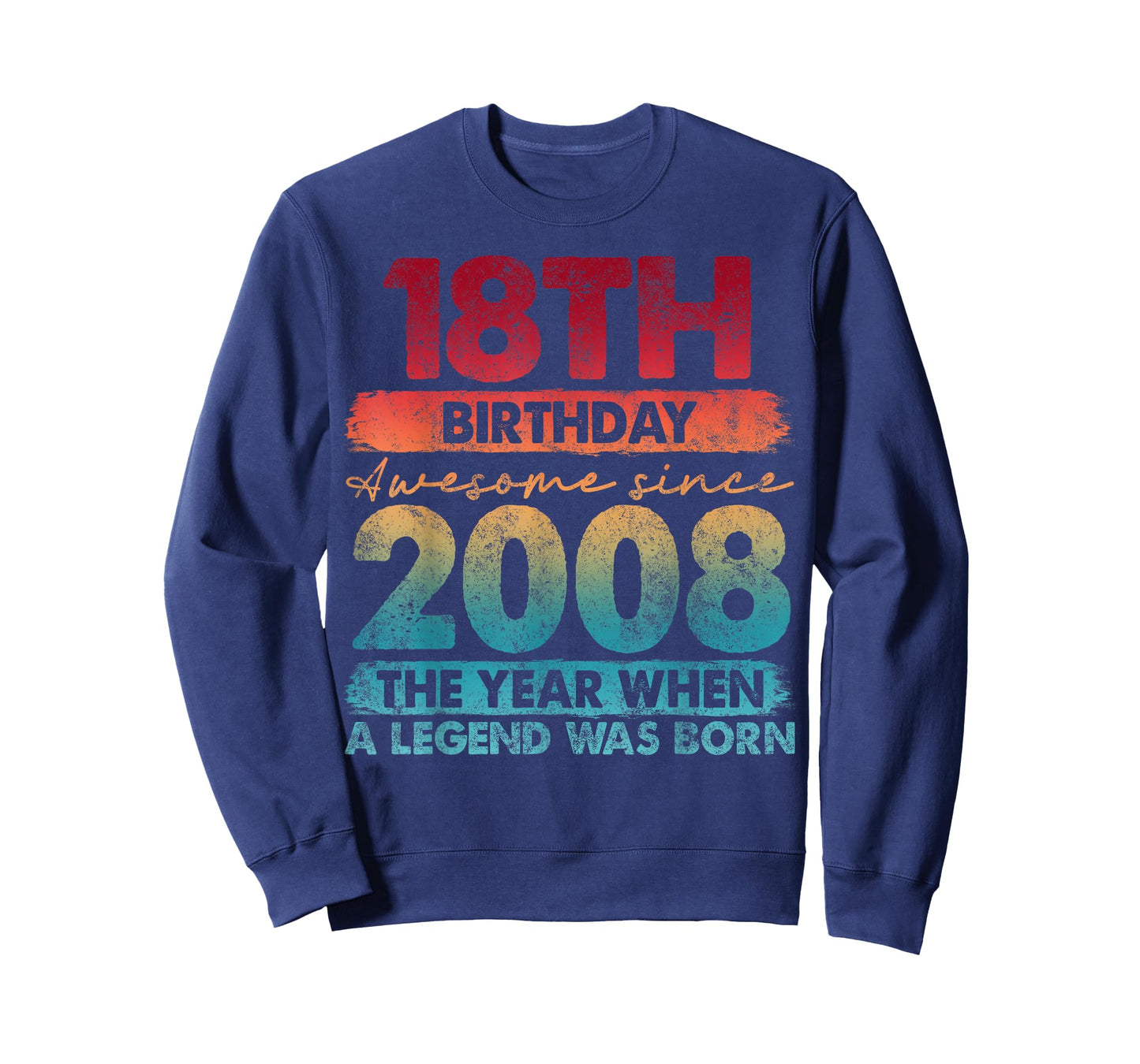 18 Year Old Gifts Vintage 2008 Limited Edition 18th Birthday T-Shirt