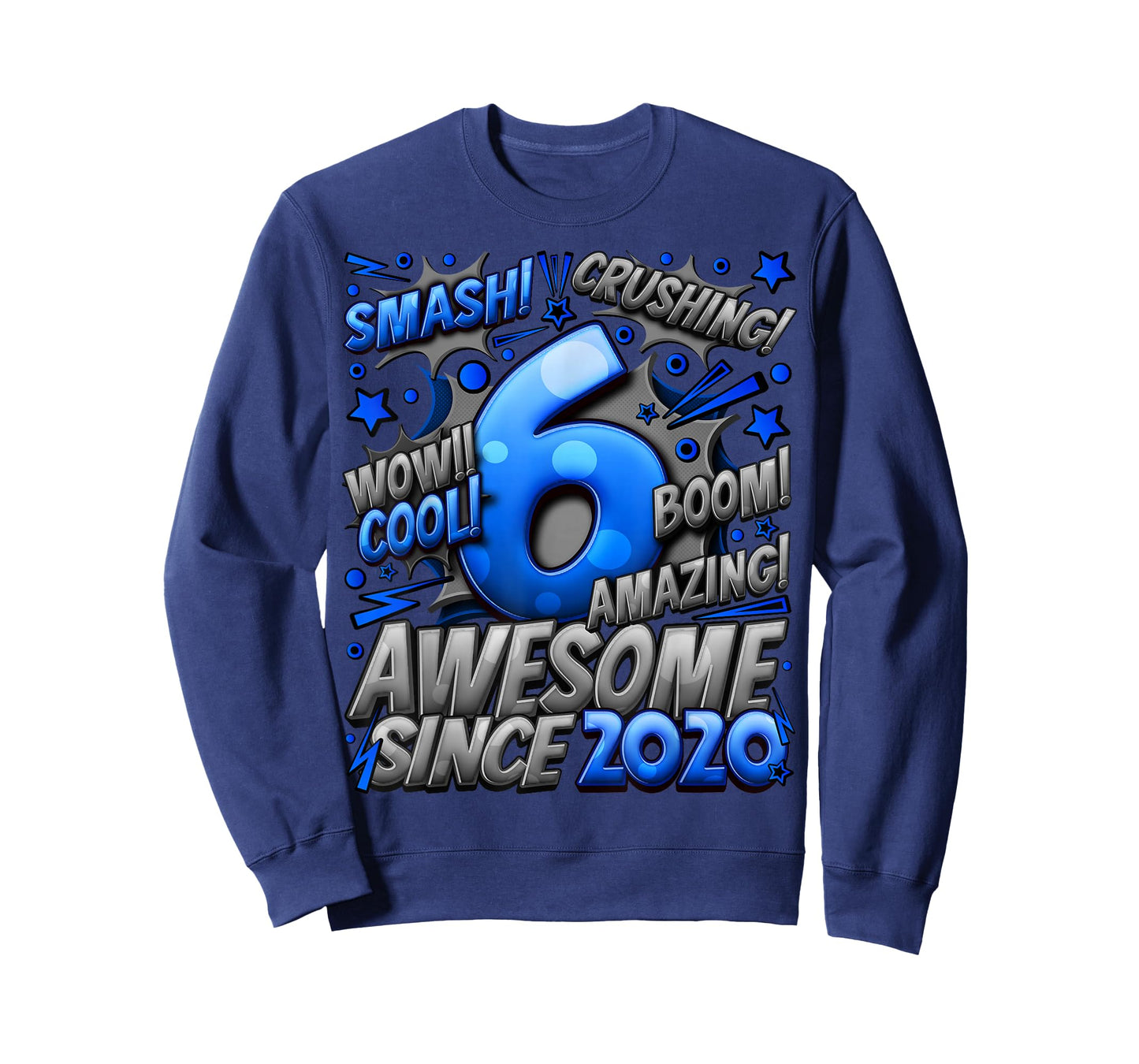 6 Year Old Gifts for Boys 6th Birthday Boy 6 Year Old Boy T-Shirt