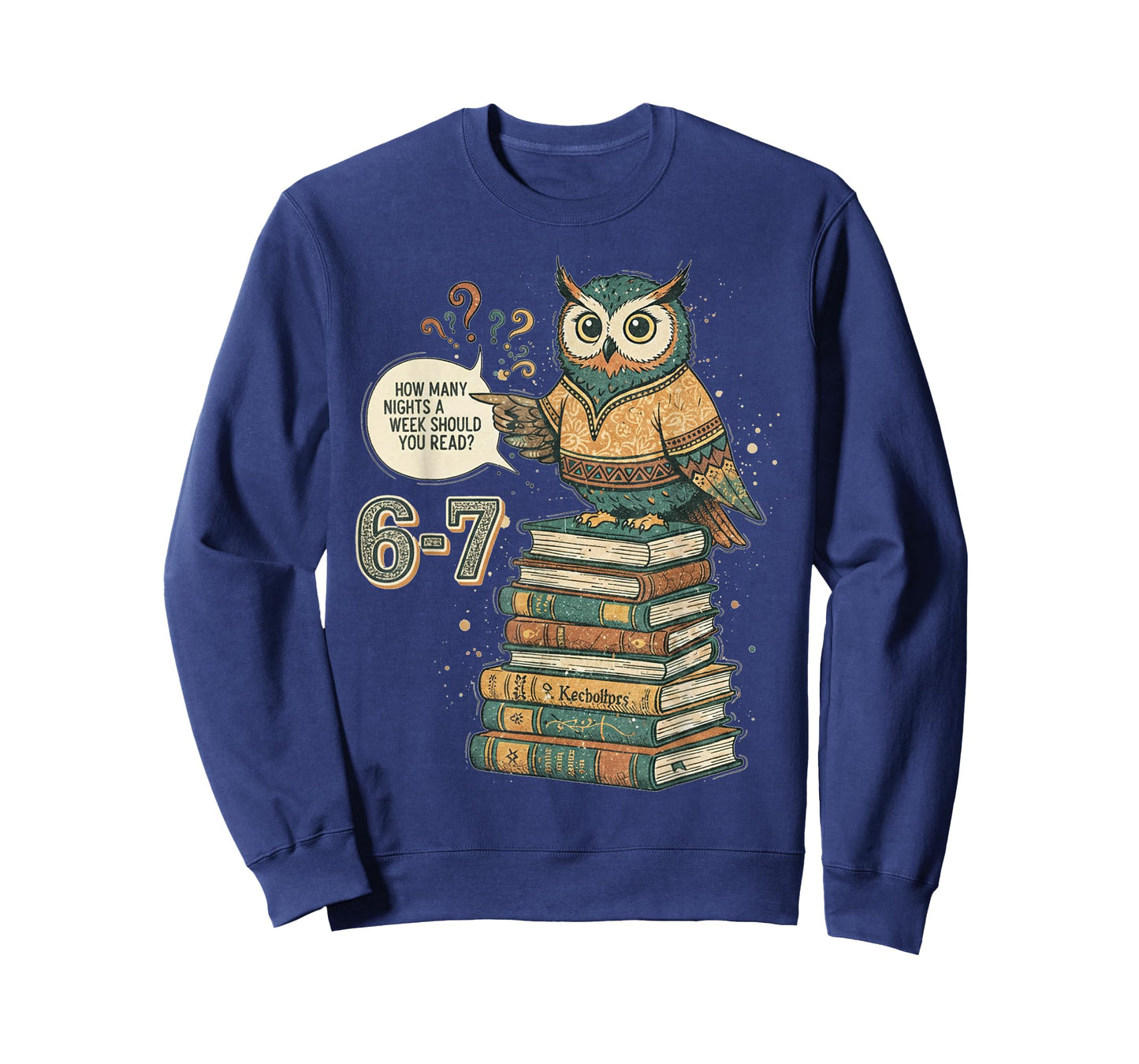 67 How Many Nights Should You Read 6 7 6-7 Reading Teachers T-Shirt