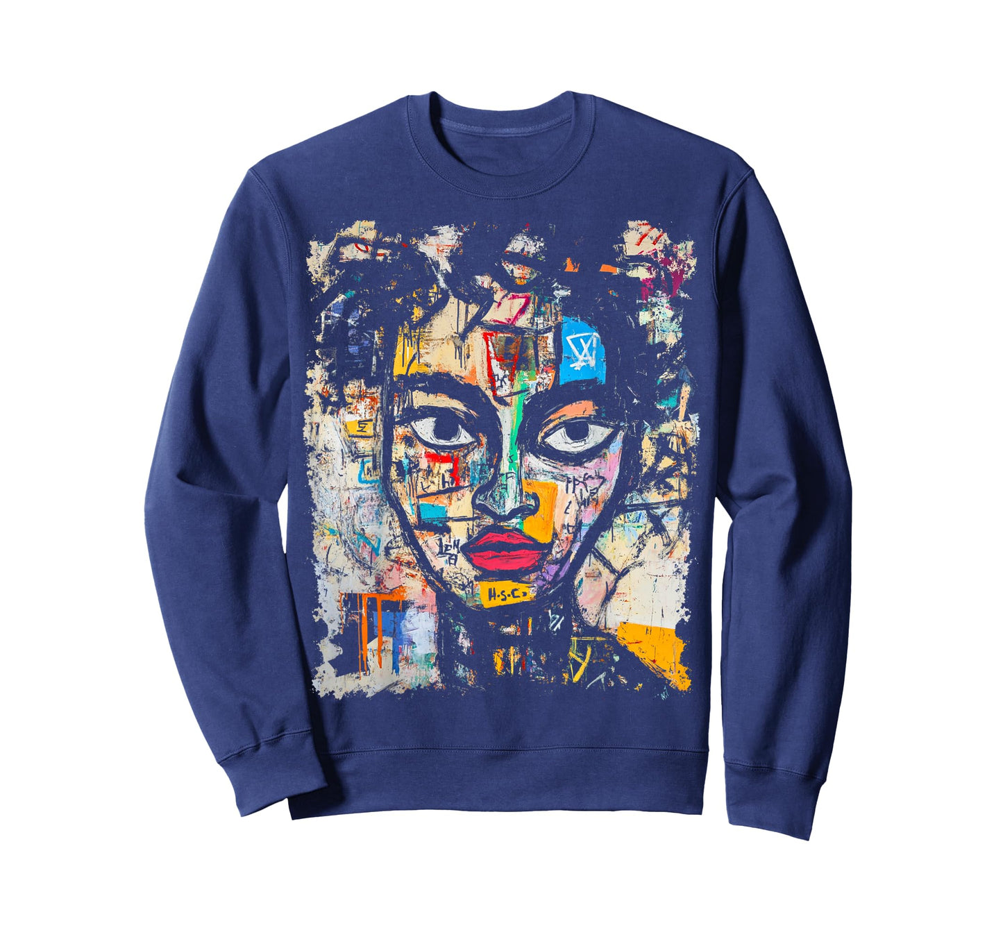 Pop Art Style Men's Women's 90s Abstract Graffiti T-Shirt