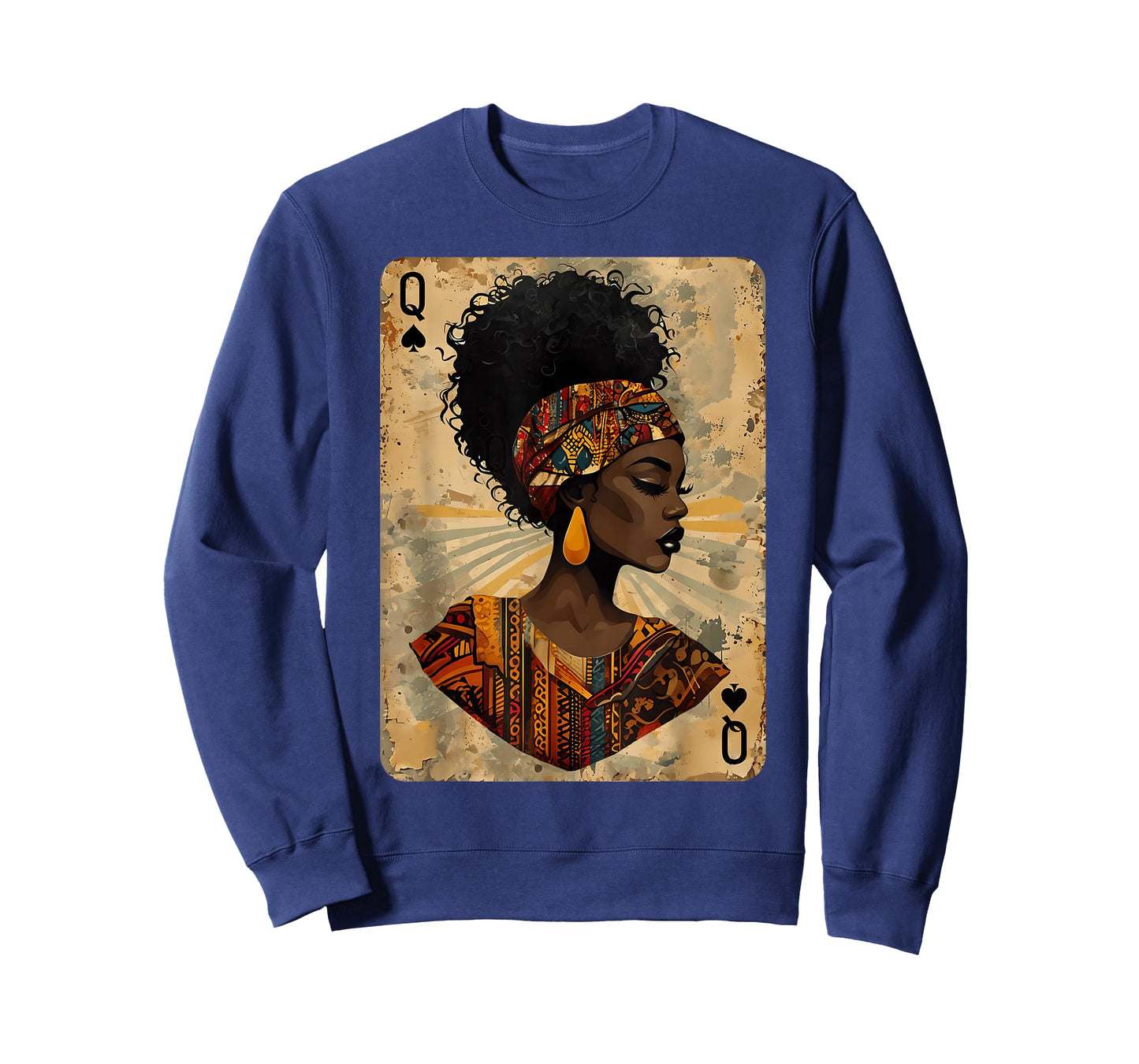Black History Black Queen Spade Afro Dope Melanin Woman T-Shirt