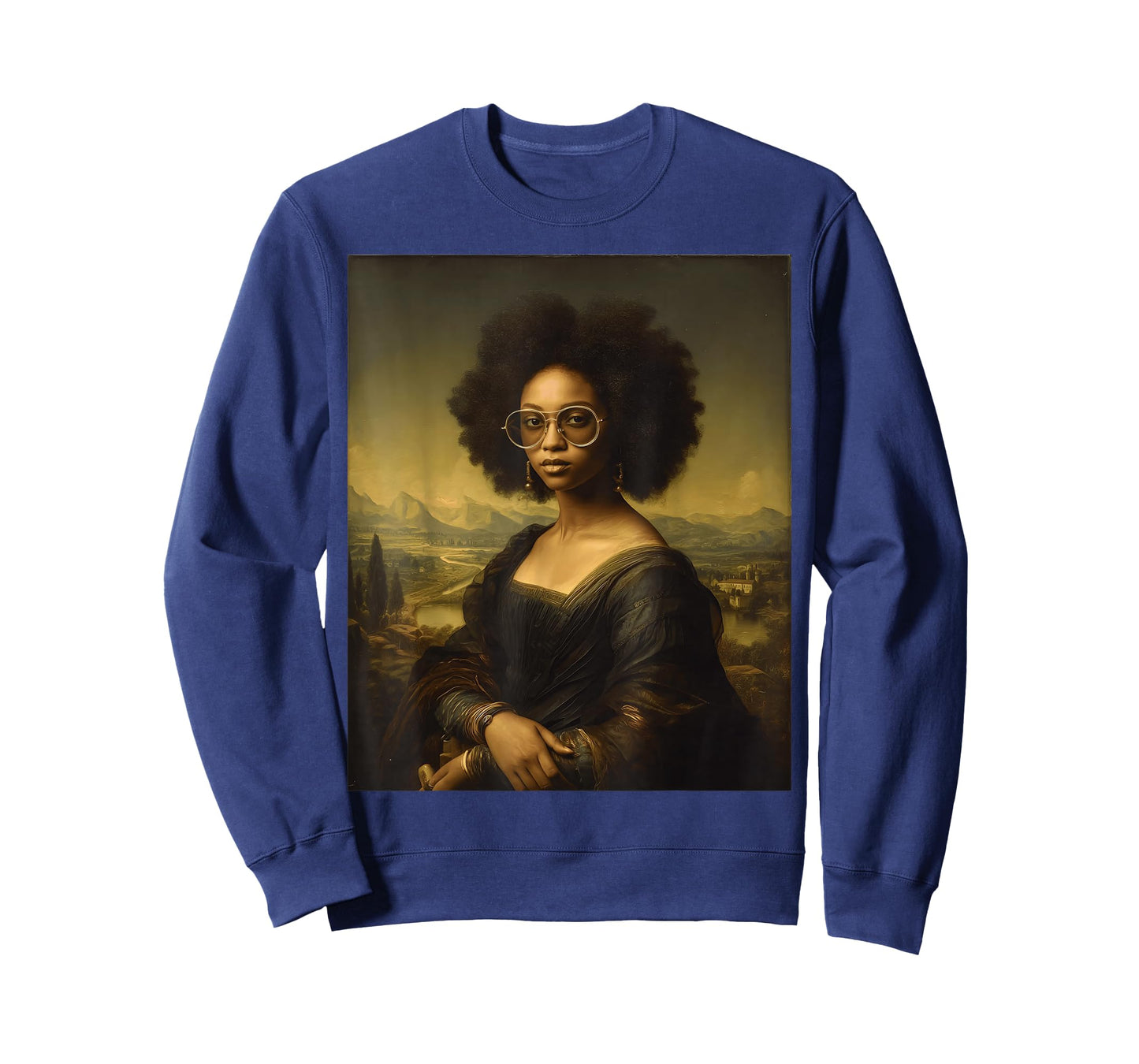 Black History Month Black Mona Lisa African American T-Shirt