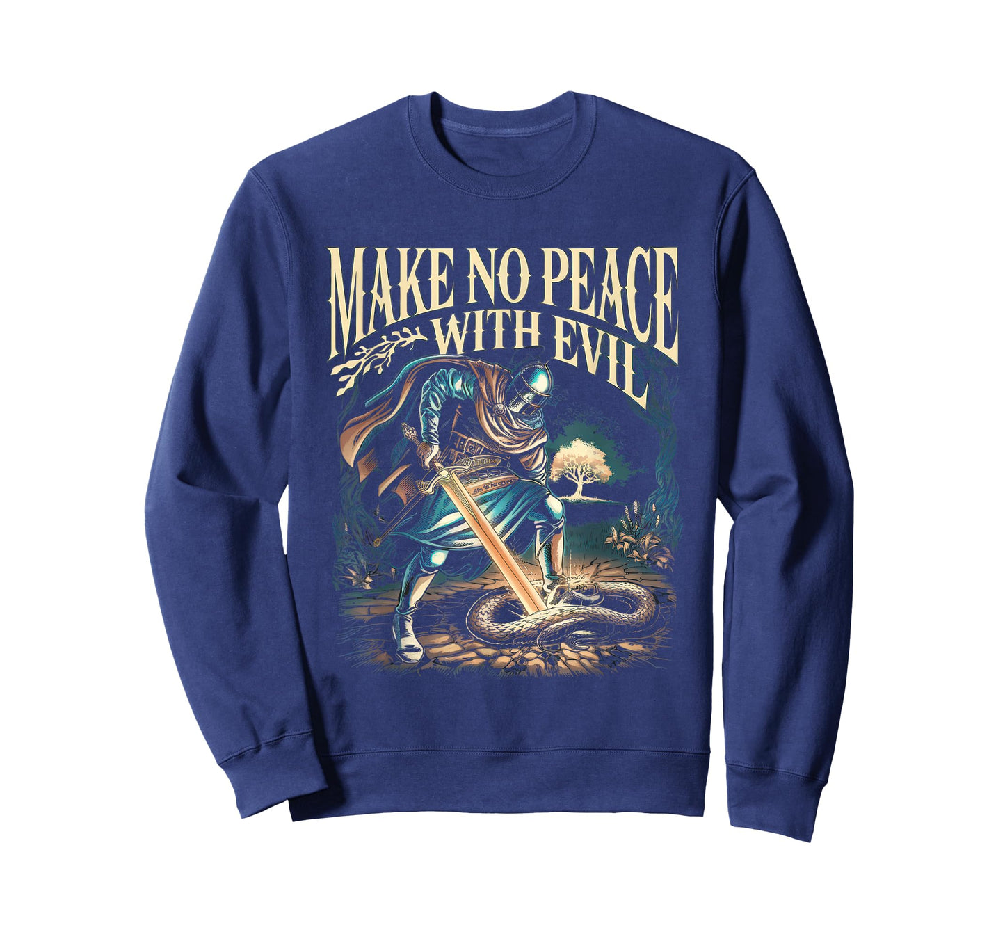 Make No Peace with Evil Tshirt Archangel Michael Jesus God T-Shirt