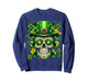 San Patties Irish Sugar Skull Shamrock St Patricks Day Men T-Shirt
