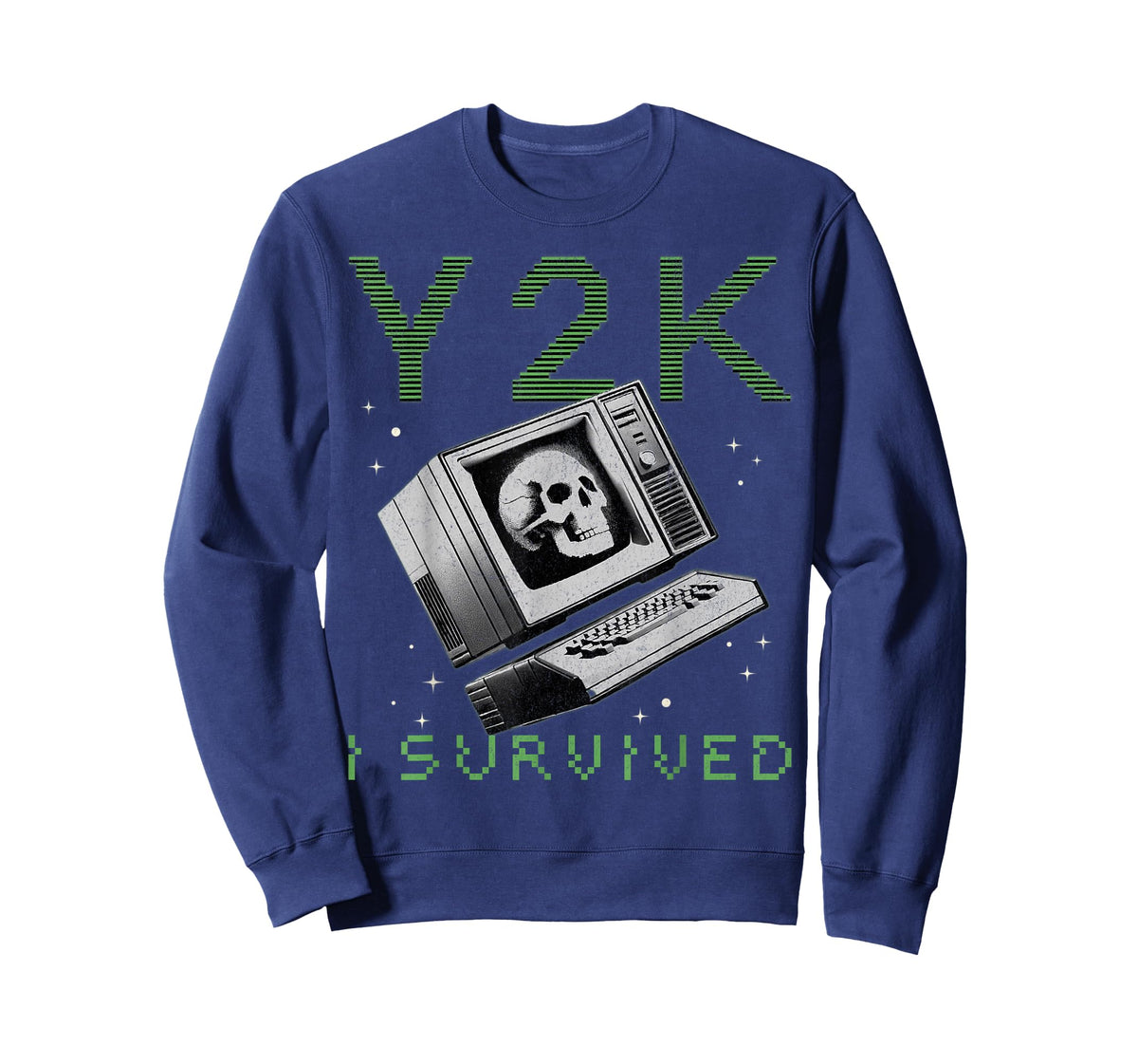 I Survived Y2K Millennium Bug Funny Retro Vintage T-Shirt