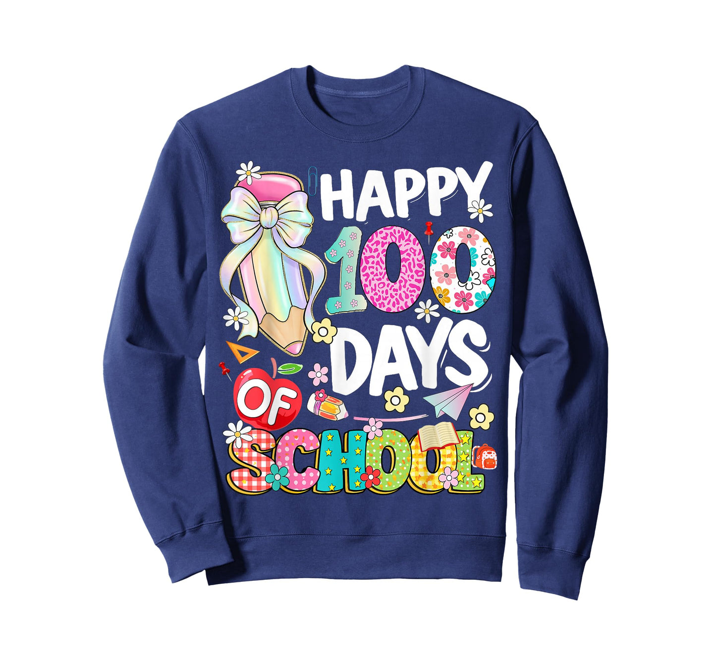 100th Day of School Kids Girls 100 Days Smarter Teachers T-Shirt