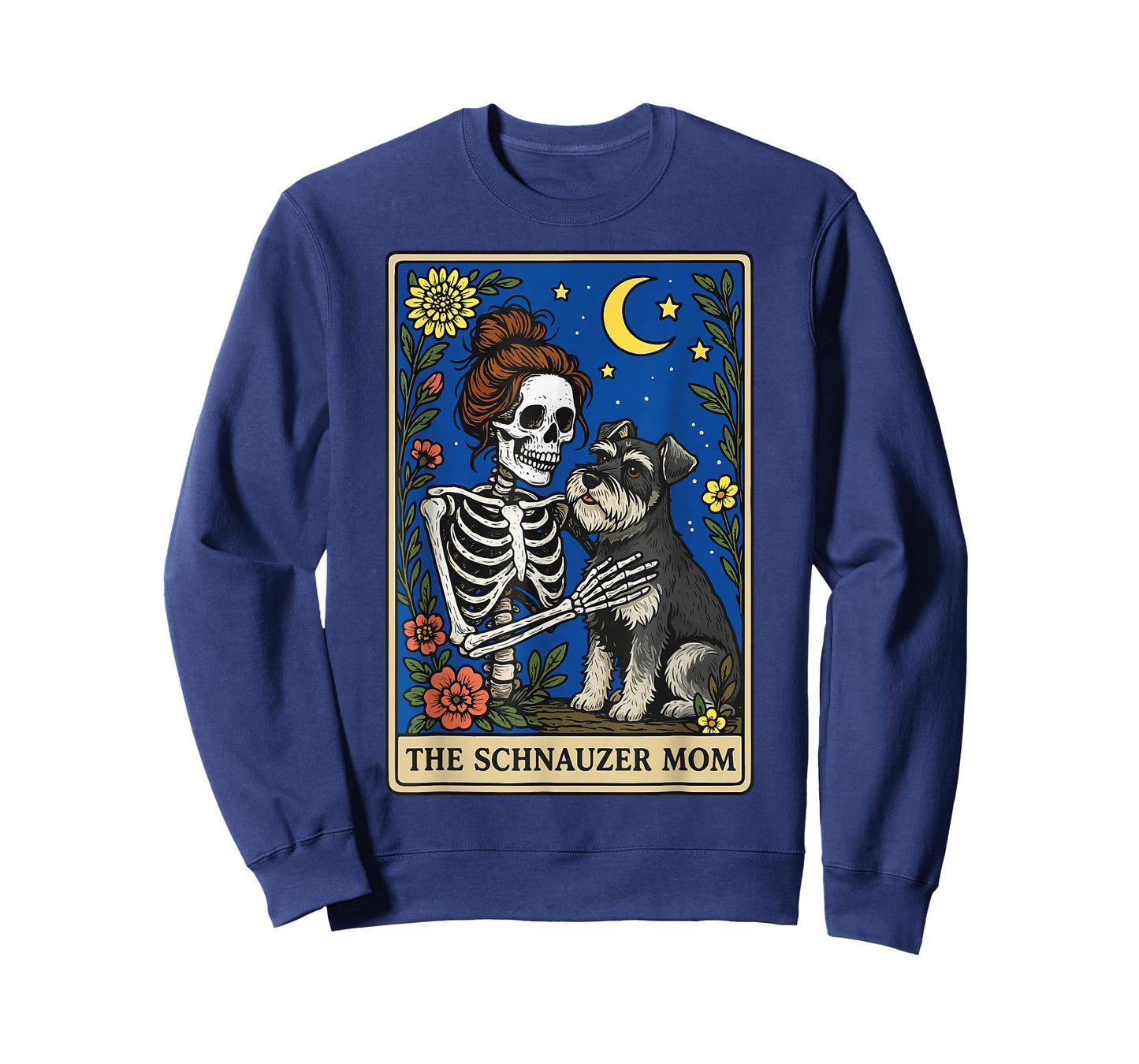 The Schnauzer Mom Tarot Card T-Shirt
