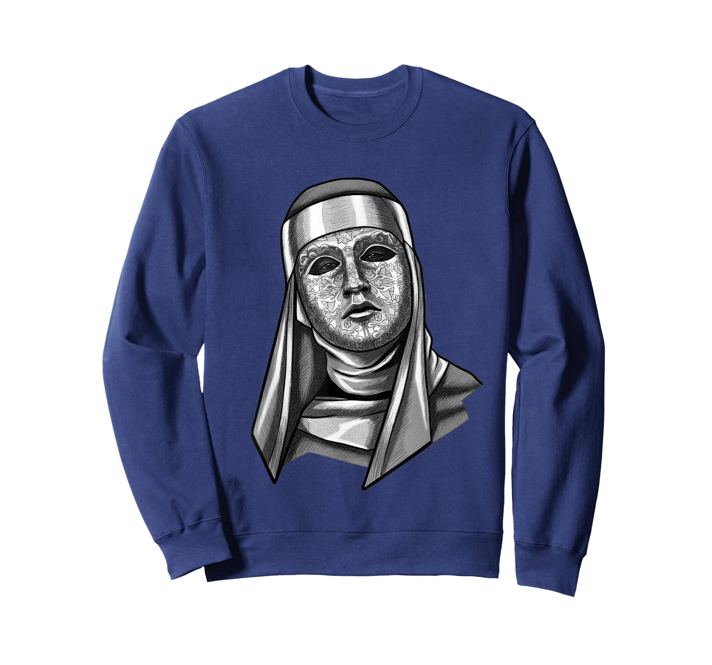 King Baldwin IV Floral Mask Medieval Art Crusader T-Shirt