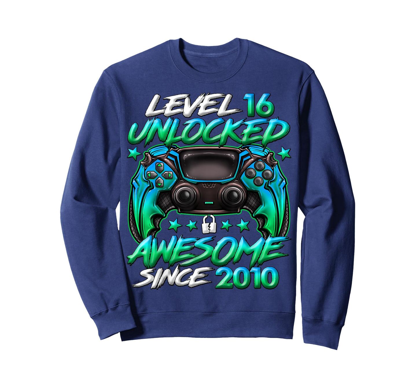 Level 16 Unlocked 16 Year Old Gifts Boys 16th Birthday Boy T-Shirt