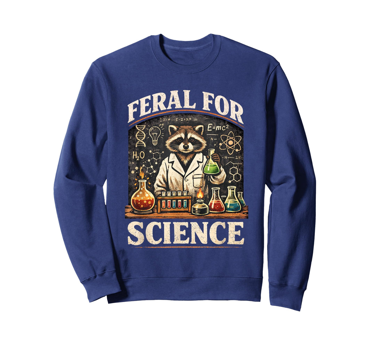 Feral for Science Teacher Student Chemistry Biology Physics T-Shirt