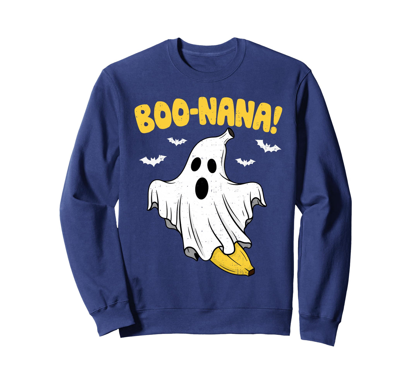 Funny Banana Ghost Boo Pun Halloween Costume Men Women Kids Sweatshirt
