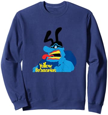 The Beatles - Yellow Submarine - Blue Meanie Sweatshirt - Sweatshirt | Navy