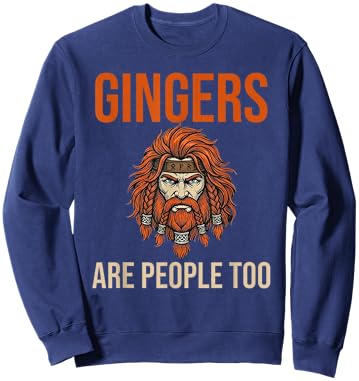Shrinking Summer Gingers are People Too Sweatshirt - Sweatshirt | Navy