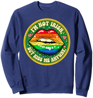 LGBT St. Patrick’s Day Sweatshirt - Sweatshirt | Navy
