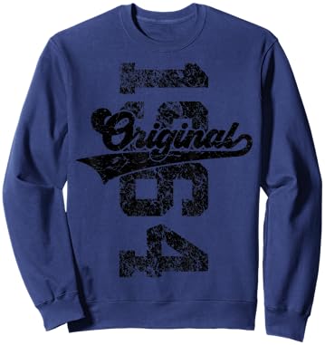 62 Years Original 1964 College 62ND Birthday Sweatshirt - Sweatshirt | Navy
