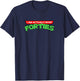 I'm Actually in My Forties 40's Vintage Retro Cartoon Gamer T-Shirt - T-Shirt | Navy