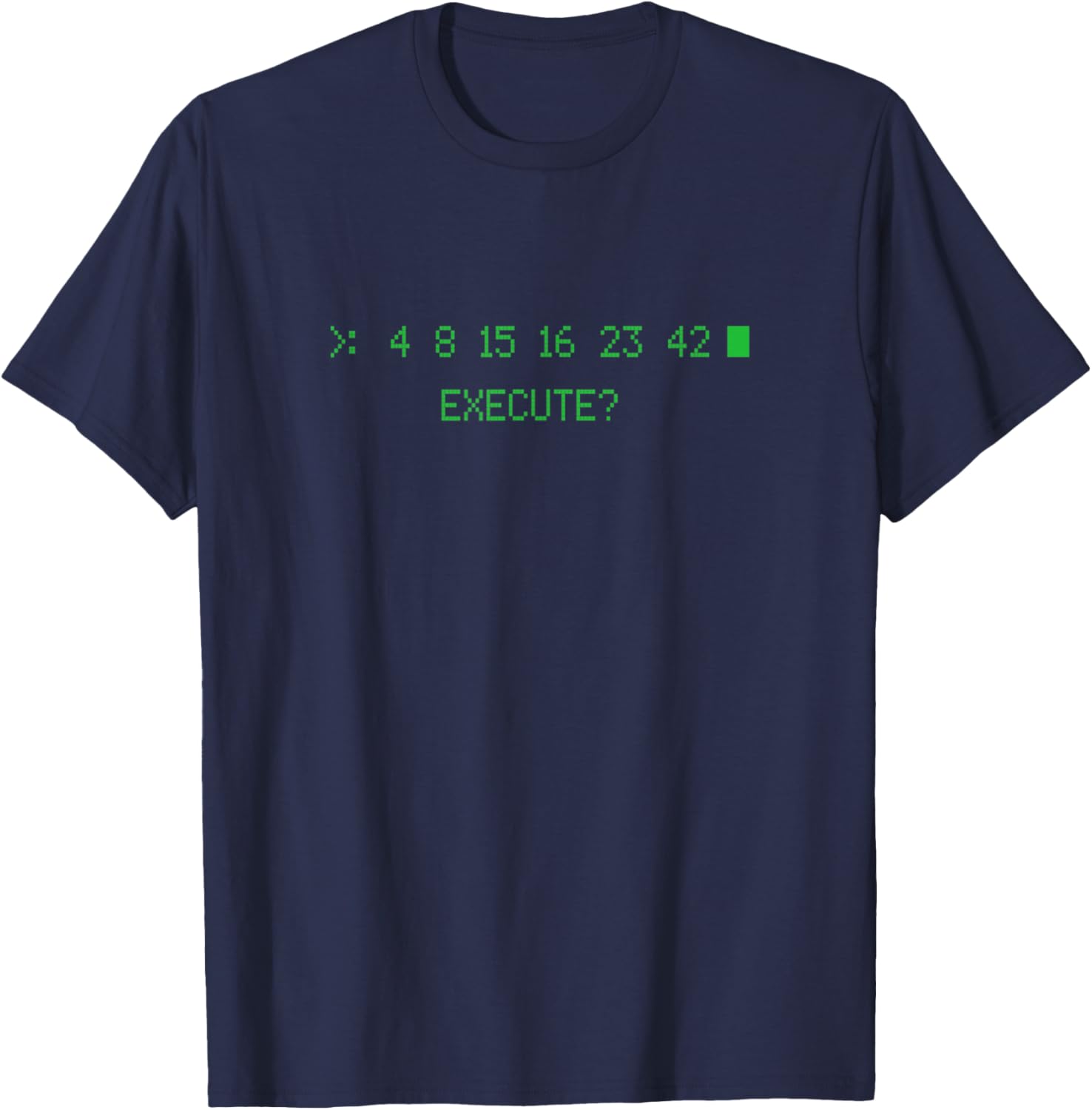 Vintage Meme Dharma Initiative Numbers Lost Funny Joke T-Shirt - T-Shirt | Navy