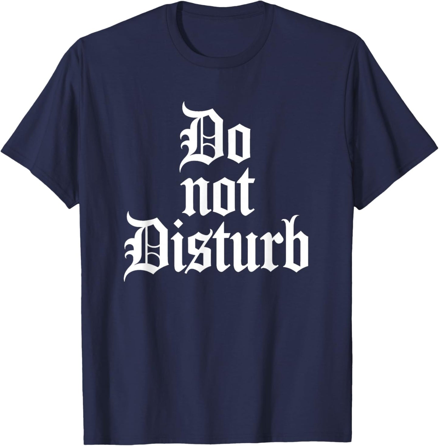 Do Not Disturb Sloth Anti Social Introvert Do Not Disturb T-Shirt - T-Shirt | Navy